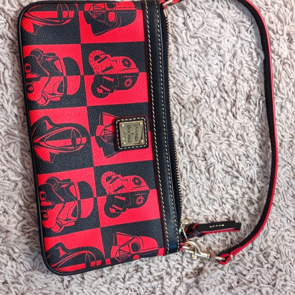 Dooney and Bourke Star Wars Wristlet Clutch Size